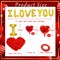 I Love You Balloons and Heart Balloon with 500 Pieces Rose Petals
